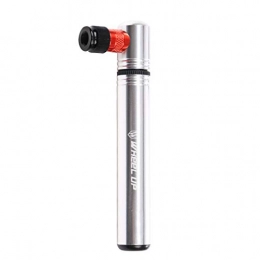 RUIXFHA Accessories RUIXFHA Bicycle Pump, Portable Bicycle Tire Pump, for Road, Mountain and BMX Bikes, Silver