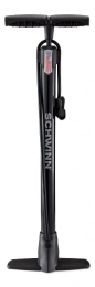 Schwinn Accessories Schwinn Unisex's Basic Floor Pump, Black, 16-Inch