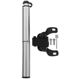 Sosoport Bike Pump Sosoport Bike Pump Portable Air Pump Outdoor Bike Inflator with Bracket Screws Air Nozzle for Road Mountain Bike Tires Balls Balloons Inflatables Silver