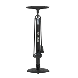 Staright Bicycle Floor Pump 160PSI Bike Air Pump with Gauge Presta & Schrader Valves Tire Tube Inflator with Multifunction Ball Needle Bike Tire Pump Cycling Air Inflator