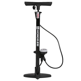 Staright Accessories Staright Bicycle Floor Pump Tire Inflator with Gauge Cycling Bike Air Pump
