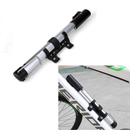SUNMENCO Mini Portable Bicycle Tire Pump Bike Pump Aluminum Alloy Ultralight Inflator with Presta and Schrader Valve for Road Mountain and BMX Bikes