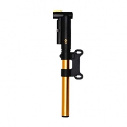WYJW Bike Pump Tools for reparing Mounted Portable Bike Pump With Gauge Fits Presta & Schrader, Long Piston For Fast Inflation Bike Floor Pumps Pro Bike Tool Repair parts (Color : Golden, Size : 28cm)