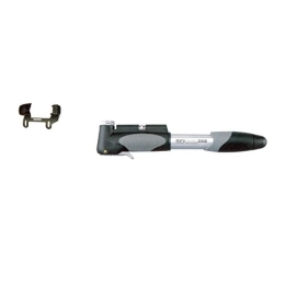 Topeak Accessories Topeak Dual DXG Mini Pump with Smart Head and In-Line Gauge - Black / Silver
