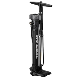 Topeak Bike Pump Topeak JoeBlow Booster Floor Pump - 160psi / 11bar, SmartHead DX3, Black / Gray