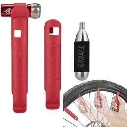 Umifica Accessories Umifica Small Bike Pump - Portable Bike Pump | Quick Inflate Tire Repair Kit, US-French Mouth Cycling Accessories for Road, Mountain Cycling