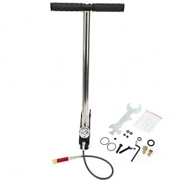 Wakects Bike Pump Wakects High Pressure Hand Pump for Filling, High Pressure Manual Pump with 3 Levels 4500 PSI, Foldable Foot Pump, High Pressure Foot Pump for Bicycle