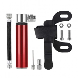 Wghz Accessories Wghz 1 Set Bicycle Bike Pump Portable Aluminum Alloy Basketball Soccer Ball Pump Air Pump Tire Gas Needle Inflator (Color : Silver)