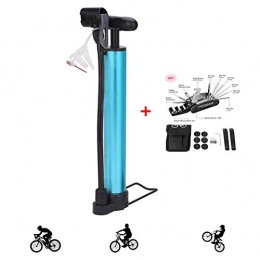 Wghz Bike Pump Wghz Bike Pumps for all Bikes Floor Pump 100 PSI, Floor Pump with 16-in-1 Bicycle Repair Tool, Bike Tire Pump Portable, Bike air Pump for Road, Mountain and Bikes, Ball Pump with Needle