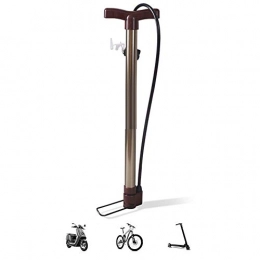 Wghz Bike Pump Wghz Foot Pumps 100PSI, Portable Floor Pumps, Bicycle Pump Multifunction, Bike Pumps Easy To Use, Ball Pump Needles Fits &Valve, Bicycle Tyre Pump for Road, Mountain and