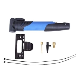 WSJMJ Accessories WSJMJ Bike Pump, Portable Mini Bicycle Pump Presta & Schrader, Bike Pump Portable Bicycle Tire Air Pump Durable Cycling Inflator for Road, Mountain Bikes, Portable, Compact, Durable And Quick, Blue