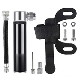 Wtz Accessories Wtz Mini Bike Pump Compact Light Aluminum Alloy Performance-Bicycle Tyre Pump For Mountain Road Bike, Football, Basketball, Volleyball, Tires