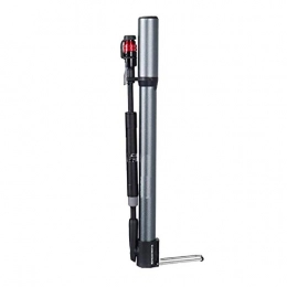 WYJW Accessories WYJW Portable Bike Floor Pump Inflatable Tube Small Aluminum Alloy Portable Riding Equipment Mountain Bike Manual Lightweight Universal Bicycle Pump (Color : Black, Size : 308mm)