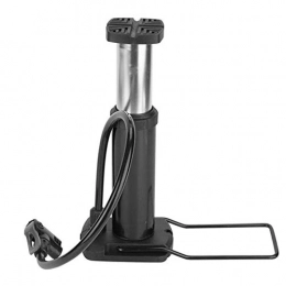 WYNZYFGF Accessories WYNZYFGF WY Portable Ultra-light Bike Pump Portable Cycling Inflator Air Pump Bike Floor Pump Foot Activated Bicycle Pump 18 * 10cm GF-T06 (Color : Black)