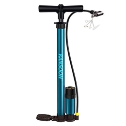 XBRMMM Accessories XBRMMM Portable High Pressure Bicycle Pump. Sturdy Durable, High pressure reliable Vertical air pump, with pressure gauge, for motorcycle, electric car, mountain bike