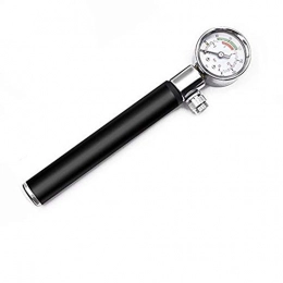 XuCesfs Bike Pump XuCesfs Bike Pump with Pressure Gauge Lightweight Easy Use Compact Reliable for Road and Mountain Bikes (Color : Black)
