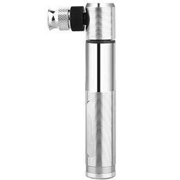 YLiansong-home Accessories YLiansong-home Portable Bicycle Pumps Mountain Bike Pump Durable Mini Pump Household Portable Equipment Pump for Bike Tyres (Color : Silver, Size : 12.8cm)
