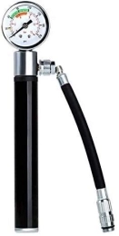 Yppss Accessories Yppss Ultralight Bicycle Pump, with Pressure Gauge 120Psi Cycling Hand Air Inflator Portable Mini Bike Pump eternal (Color : Black)