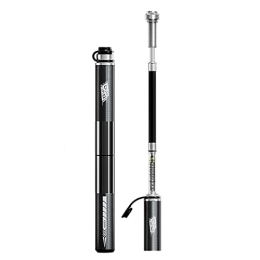 YU-HELLO  YU-HELLO Portable Mini Bicycle Pump Bike Pumps Suitable for Inflatable Schrader Fits Presta & Schrader for Road MTB Bicycle Pump Adapter Schrader to Presta Portable and Mini