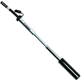 Zefal Bike Pump ZEFAL Air Profil FC02 Mini Bike Pump - Black / Lightweight Aluminium Alloy Bicycle Cycling Tyre Inflation Air Mountain Road Cycle Presta Schrader Inner Tube Valve Compatible Riding Frame Accessories