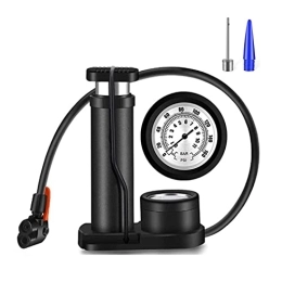 ZHANGQI Bike Pump ZHANGQI jiejie store 160PSI Bike Pump Mini Portable Bicycle Foot Pump With Pressure Gauge Accessories Fit Fot Presta&Schrader Valve Bicycle Air Pump Easy to use and operate, Made mater