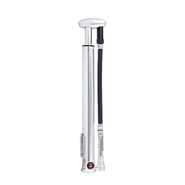 ZHANGQI Accessories ZHANGQI jiejie store Bicycle Pump 160PSI CNC Anodized Alloy Barrel W / Bleeder Floor Pedal External Hose Presta Schrader Valve F / V A / V Easy to use and operate, Made mater