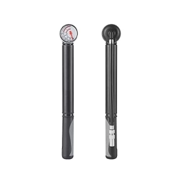 ZHANGQI Accessories ZHANGQI jiejie store Bicycle Pump Mini Portable MTB Road Bike Pump Cycling Inflator Presta Hose Pumps Bicycle Accessories With Pressure Gaug Easy to use and operate, Made mater