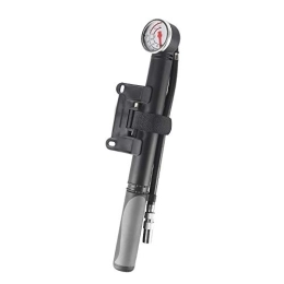 ZLGYH Accessories ZLGYH Lightweight Bicycle Pump, Mini Bike Pump with Accurate Pressure Gauge, Ergonomic Hand Pump for Compatible Presta and Schrader Valve
