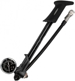 ZRKJ-jl Bike Pump ZRKJ-jl 300PSI Front Fork and Front Suspension Pump Gauge High Pressure Shock Pump Lever Lock Valve Bicycle Air Shock Pump (Color : Black) (Color : Black) (Color : Black)