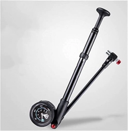 ZRKJ-jl Accessories ZRKJ-jl Bicycle Pump 400PSI High-pressure Bike Air Shock Pump with Lever & Gauge for Fork & Rear Suspension Tire Air Inflator Valve (Color : Black) (Color : Black) (Color : Black)