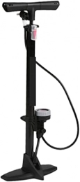 ZRKJ-jl Accessories ZRKJ-jl Bike Floor Pump With Gauge Valve Adapter 160Psi Foot Bicycle Pump Air Inflator Tire Pump Road Bike Pump (Color : Black) (Color : Black) (Color : Black)