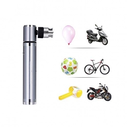 ZSY Accessories ZSY Mini Bicycle Inflator with Aluminium Frame, Portable Compact Tire Pump, Lightweight and Durable, Suitable for Roads and Mountains,