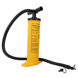 ZYHHDP Bike Pump ZYHHDP Hand Air Pump Inflator Kit, Portable Inflator Pedals Air Pump Equipment for Toys Water Supplies Yellow
