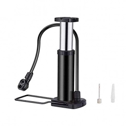 Zyyqt Bike Pump Zyyqt Portable Bicycle Pump, Pedal-type Bicycle Air Pump, Suitable for Road Mountain Bike (Color : Black)