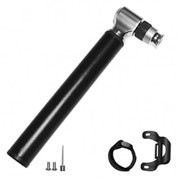 ZZHH Bike Pump ZZHH Mini Bike Pump 300 PSI, Frame Fits for Presta and Schrader, Accurate Fast Inflation, Mini Bicycle Tyre Pump for Bicycle (Color : Black)