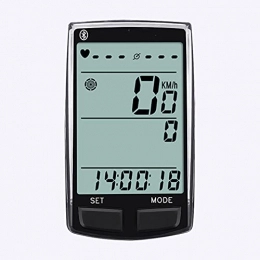 AHGSGG Cycling Computer AHGSGG Bicycle Code Table with Multi-Function, Wireless Bicycle Bluetooth Code Table with Multiple Languages, Suitable for Outdoor Riding, for Bicycles and Mountain Bikes