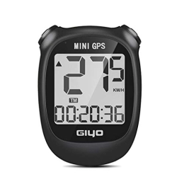 ASKLKD Cycling Computer ASKLKD GPS Bicycle Odometer, Wireless Road Bike Speedometer Backlit Waterproof USB Charging Smart Bike Computer M3 Riding Bicycle Accessories (Color : Black)