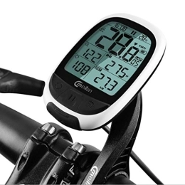 ASKLKD GPS Bike Odometer, 2.2 Inch HD Display IPX6 Waterproof USB Charging Wireless Road Bike Speedometer Cycling Supplies Bicycle Accessories