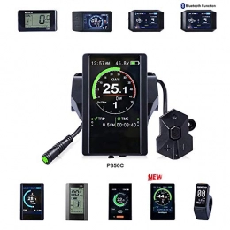 Bafang Cycling Computer Bafang Mid Drive Display Mid Motor Control Panel 750C 850C C961 C965 C18 500C Mid Drive System (New 850C Color LCD)