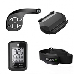 Screst Accessories Bike Code Table Heart Rate Sensor Bike Mount Chest Strap Odometer Wireless Waterproof Gps for Mountain Road Bike Riding