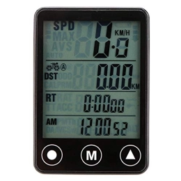 YIJIAHUI Accessories Bike Computer Functions Wireless Bike Computer Touch Button LCD Backlight Waterproof Speedometer For