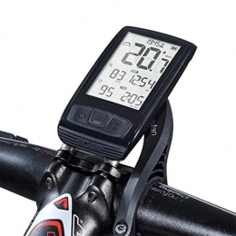 Starsou Accessories Bike Computer Wireless Cycle Computer Speedometer 2.5 Inches Big Screen Up To 120 Hours of Use, IPX5 Waterproof, Black