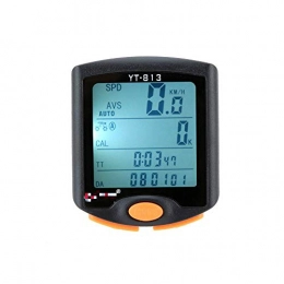 ZzheHou Accessories Bike ComputerWireless Bike Odometer Speedometer With Night Light Backlight Backlit Rainproof Stopwatch Thermometerfor Tracking Riding Speed And Distance Bike Computer