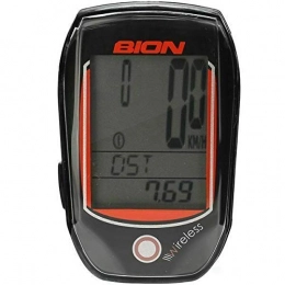 Bion Accessories BION Wireless Bike Bicycle Cycle Computer With Altitude Cadence Touch Button