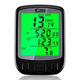 BizoeRade Cycling Computer BizoeRade Bike Computer Wireless, 29 Function Bicycle Speedometer odometer with Backlight Large LCD Display Screen and Automatic Wake-up for Tracking Riding Speed Track Distance