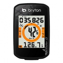 Bryton Accessories Bryton Computer Rider 15C GPS w / CADENCESENSOR BK