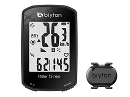 Bryton Cycling Computer Bryton Rider 15 Neo C with Cadence Sensor, Black BR15NC