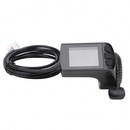 BuyWeek Thumb Throttle Colorful Screen, 24‑48V Electric Bicycle KT LCD9R Colorful Screen Instrument Equipment Bicycle Accessories