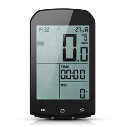 CaoQuanBaiHuoDian Accessories CaoQuanBaiHuoDian Bicycle Computer Bike Computer Smart GPS Bike Wireless Computer Digital Speedometer Backlight IPX6 Accurate Practical and Easy to Install (Color : Black, Size : One size)