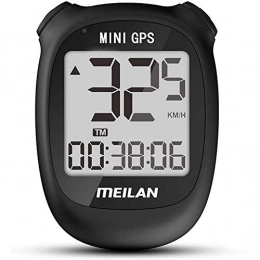 CMeilan Accessories CMeilan GPS Mini Smart Bike Computer Wireless Waterproof Bicycle Cycling Speedometer USB Rechargeable MEILAN M3 (black)
